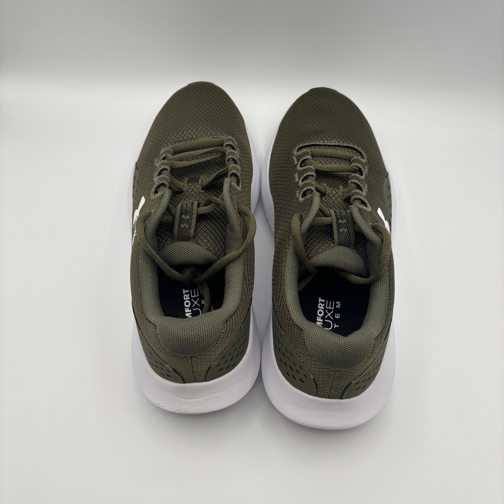Under Armour Charged Surge 4 Shoes Mens Size 10 Green White Running 3027000-301 - Picture 5 of 8